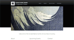 Desktop Screenshot of keenecenter.org